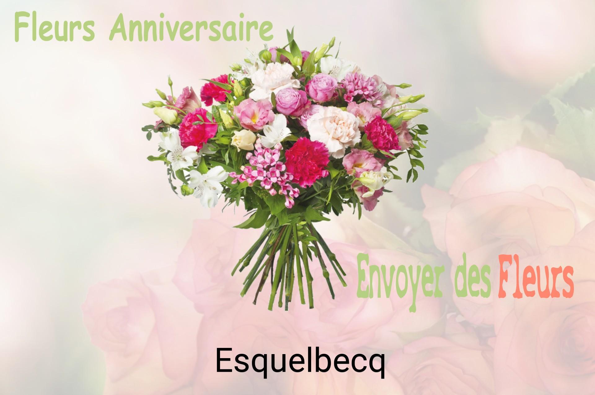 Bouquet de fleurs d’anniversaire livré à Esquelbecq